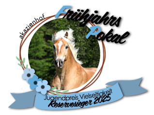 Reservesieger beim Jugendpreis Vielseitigkeit des Frühjahrspokals 2025
