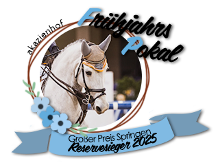 Reservesieger beim Großen Preis Springen des Frühjahrspokals 2025
