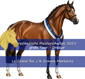 31.08.2025: Sieger der vesländischen Meisterschaft Dressur 2025 Sieger der vesländischen Meisterschaft Dressur 2025