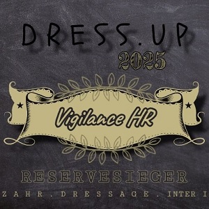 18.08.2025: Reservesieger der Zahr.Dressage.Inter I der Dress.Up-Reihe 2025 Reservesieger der Zahr.Dressage.Inter I der Dress.Up-Reihe 2025