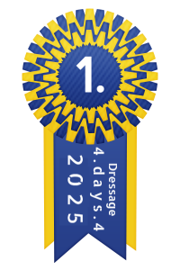 Siegerin bei Zahrs 4.days.4 Dressur Kl. L auf Kandare