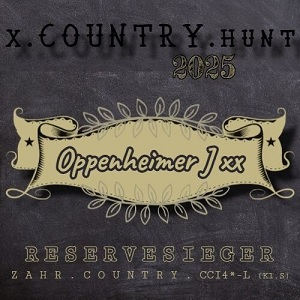 Reservesieger der Zahr.Country.CCI4*-L der X.Country.Hunt-Reihe 2025